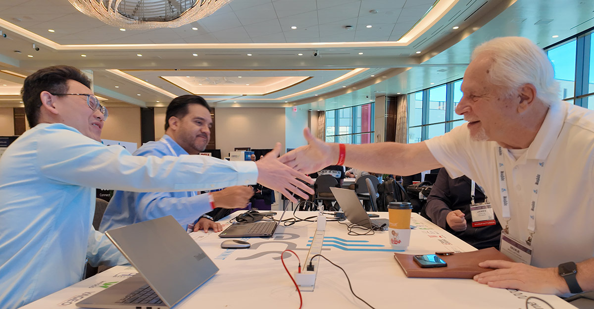 Handshake at EDS